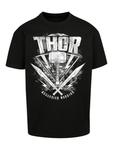 Рубашка F4NT4STIC Marvel Thor Ragnarok Thor Hammer Logo, черный - фото
