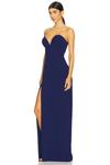 Платье X revolve cherri gown Amanda Uprichard, navy - фото 3