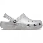 Сабо Crocs Classic Glitter Clog T, серебряный - фото 3