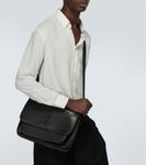 Кожаная сумка-мессенджер niki Saint Laurent, черный - фото 3