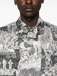 PDF рубашка AGW с графичным принтом, черный - фото 5