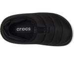 Сабо Crocs Kids Classic Puff Moc, черный - фото 2