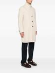 Eleventy однобортное пальто, нейтральный цвет - фото 3