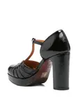 Туфли 85mm T-bar platform pumps Chie Mihara, черный - фото 3