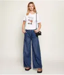 Футболка regular fit Liu Jo, белый - фото 2