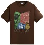 Футболка Kith Collage Tee, коричневый - фото