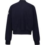 Короткая куртка-бомбер на молнии Moncler, синий - фото 3