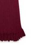 Платье NA-KD KEYHOLE FRILL, Burgundy/Bordeaux - фото 6