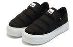 Кроссовки suede mayu slip-on canvas 'black white' Puma, черный - фото 3