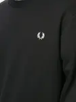 Толстовка с вышитым логотипом Fred Perry, черный - фото 5