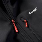 Спортивная куртка HI-TEC Caen softshell, черный - фото 4