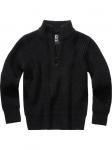 Свитер Kids Marine Pullover Troyer черного цвета Brandit - фото