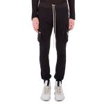 Брюки-карго мужские черные Rick Owens, черный - фото 3