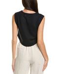 Укороченный топ CELESTINE SEI, черный - фото 2
