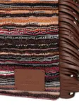 Клатч с бахромой Missoni, коричневый - фото 4