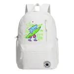 Полиэстеровый рюкзак унисекс белый Converse, Skateboard Shark - фото