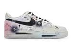 Кроссовки Nike Air Force 1 Skateboard Shoes Women's Low-Top White Black Pink - фото 2