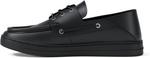 Кроссовки Michael Kors Men's Aiden Boat Shoe, Black - фото 2