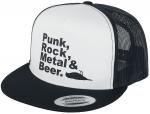 Бейсболка Atticus Prmb Trucker Hat, черно-белый - фото