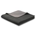 Плед Biederlack Doubleface, 200 см цвет anthrazit/graphit - фото