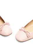 Балетки с бантом Stuart Weitzman, розовый - фото 4