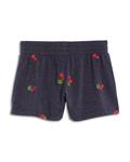 Шорты для девочек с принтом вишен - малыши, подростки CHASER, синий - фото 2