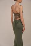 Платье WAL G. MARY ROSE MAXI, Dark Khaki/Khaki - фото 6