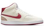 Кроссовки Nike Court Vision 1 Skateboard Shoes Men Mid-Top White/Red - фото