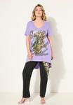 Футболка с принтом MIAMODA, сиреневый - фото 2