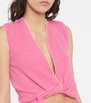 Жилет-свитер Le Haut Noué Jacquemus, розовый - фото 4