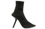 Кроссовки 110mm stretch heeled boots 'black' Balenciaga, черный - фото 2