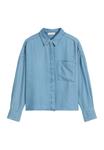 Блуза Marc O'Polo Button-down blouse, Mid Blue Denim Wash/Blue - фото 6