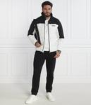 Куртка мужская Boss Green утепленная с воротником-стойкой, белый/черный - фото 2