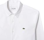 Мужская рубашка Laceston Slim Fit Stretch Cotton Poplin Lacoste, White - фото 6
