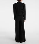 Короткий блейзер Norma Kamali, черный - фото 3