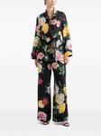 Рубашка с цветочным принтом Dolce & Gabbana, черный - фото 2