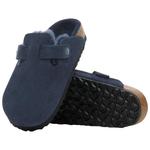 Сандалии с пряжкой из замши Birkenstock, синий - фото 6