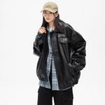 Ice flying Кожаная куртка унисекс, Black[Flagship] - фото 9