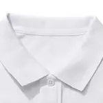 LINING Поло унисекс белое - фото 3