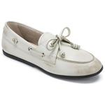 Лоферы женские белый 73Hours - фото 2