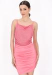 Платье-футляр myMo at night, цвет Pink/Rose - фото 2