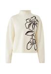 Джемпер Mexx FLOWER TURTLE NECK, Cream/Beige - фото 5