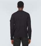 Свитер из смесового хлопка Stone Island, черный - фото 4