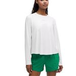 Рубашка Cross BackLong Sleeve Shirt Women's Lululemon, белый - фото 6
