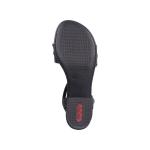 Сандалии с ремешками Rieker, Black - фото 5