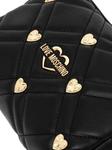 Сумка-клатч с сердечками Love Moschino, черный - фото 3