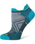 Носки Smartwool Run Zero Cushion Low Ankle Socks, цвет Twilight Blue - фото