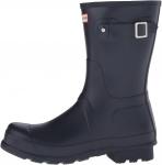Резиновые сапоги Hunter Original высокие с логотипом, темно-синий - фото 4