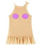 Платье Lumière с рюшами Oséree Kids, Gold/Pr - фото