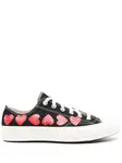 Кеды Chuck 70 Multi Heart Comme Des Garçons Play x Converse, черный - фото